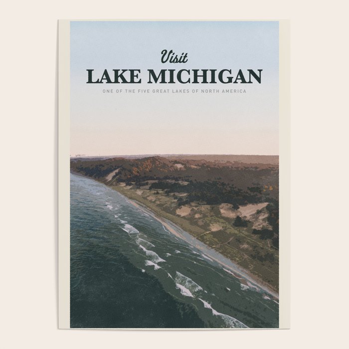 Visit Lake Michigan Poster Gallery Image 4