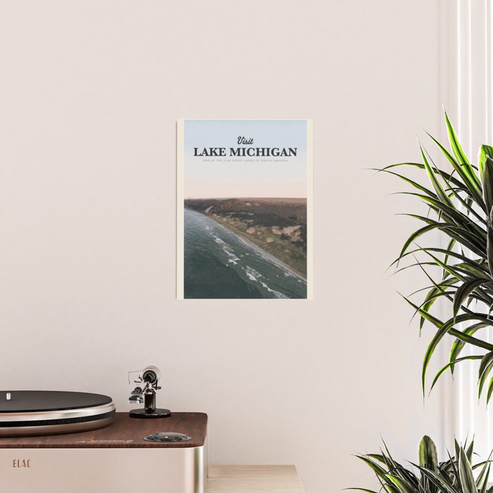 Visit Lake Michigan Poster Gallery Image 2