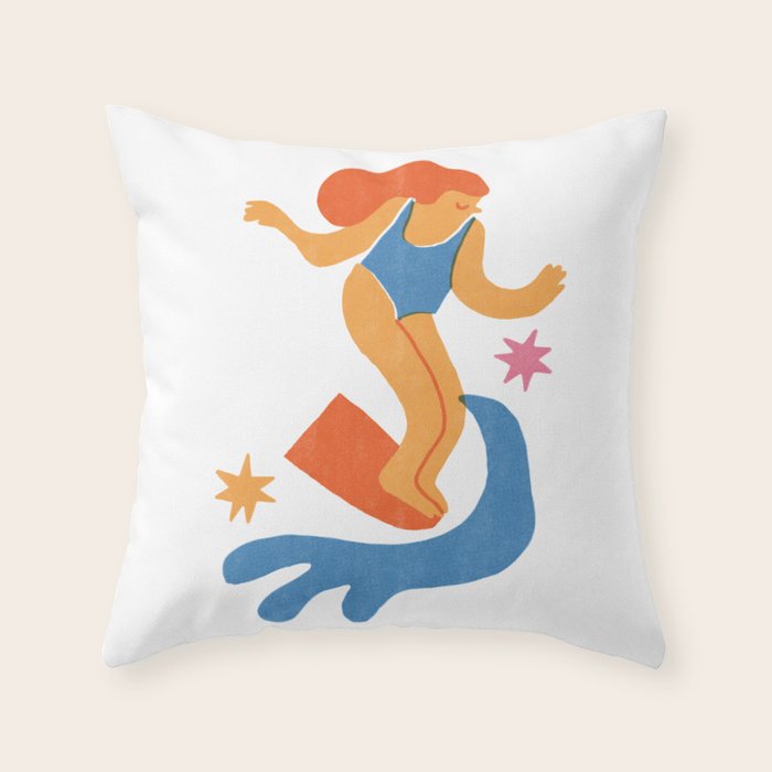 Here and now Throw Pillow Gallery Image 6