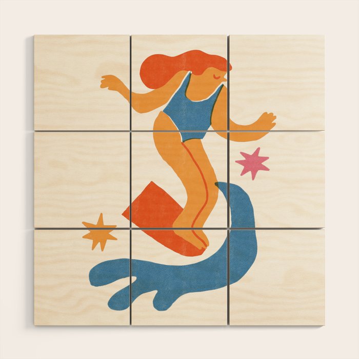 Here and now Wood Wall Art Gallery Image 1