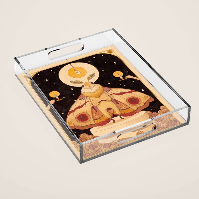 Moth Man Acrylic Tray Gallery Image 1
