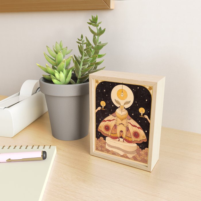 Moth Man Mini Art Print Gallery Image 2