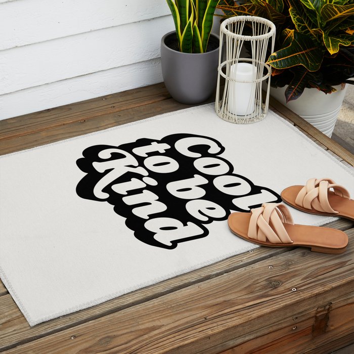 Cool to Be Kind Outdoor Rug Gallery Image 2