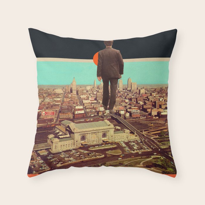 Away Throw Pillow Gallery Image 6