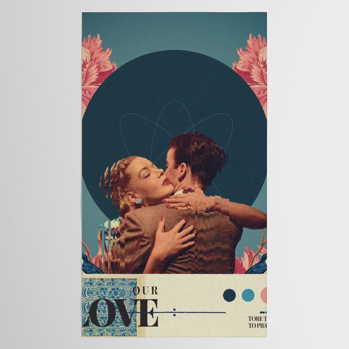Our Love tore Time to Pieces Tablecloth Gallery Image 2