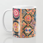Kermina Suzani Southwest Uzbekistan Embroidery Print Coffee Mug Gallery Image 3