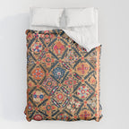 Kermina Suzani Southwest Uzbekistan Embroidery Print Duvet Cover Gallery Image 6