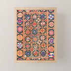 Kermina Suzani Southwest Uzbekistan Embroidery Print Mini Art Print Gallery Image 1