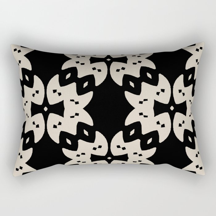Tribal Geometric Pattern Rectangular Pillow Gallery Image 2