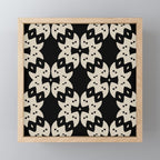 Tribal Geometric Pattern Mini Art Print Gallery Image 1