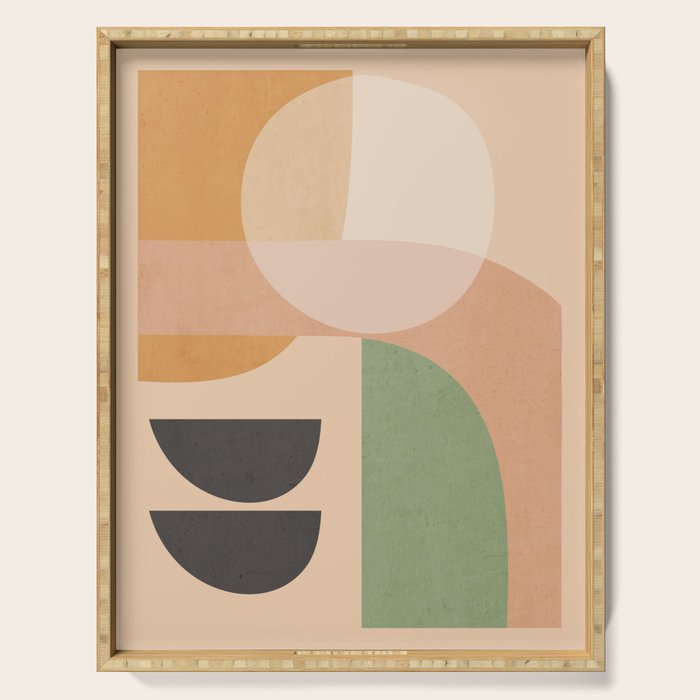 Abstract Art / Shapes 12 Serving Tray Gallery Image 1