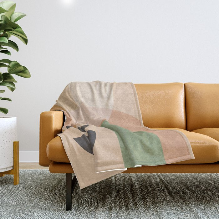 Abstract Art / Shapes 12 Throw Blanket Gallery Image 1