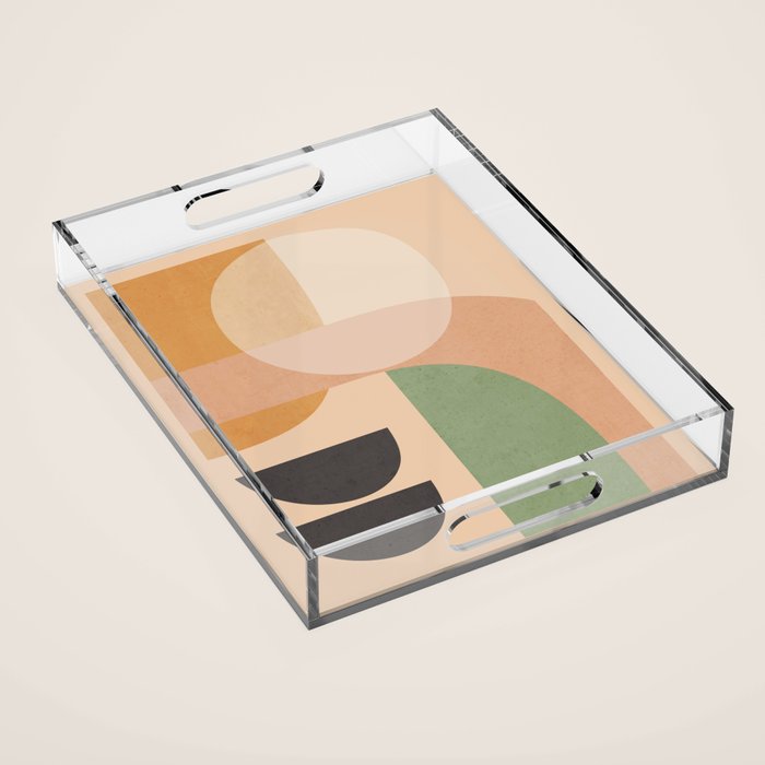 Abstract Art / Shapes 12 Acrylic Tray Gallery Image 1