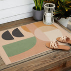 Abstract Art / Shapes 12 Outdoor Rug Gallery Image 2