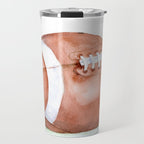 Football Watercolor Travel Mug Gallery Image 1