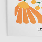 Cinnabar & Supernova: Les Fleurs | Flower Market 03 Poster Gallery Image 3