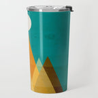 Full moon over Sahara desert Travel Mug Gallery Image 2