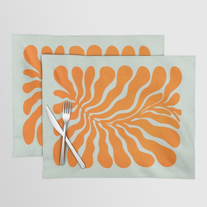 Frozen Sunrise Ferns: Matisse Edition  Placemat Gallery Image 1
