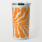 Frozen Sunrise Ferns: Matisse Edition  Travel Mug Gallery Image 1