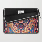 Kashan Central Persian Rug Print Laptop Sleeve Gallery Image 2