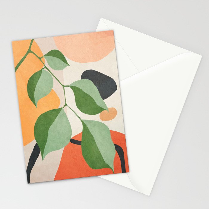 Colorful Branching Out 22 Stationery Card Gallery Image 2