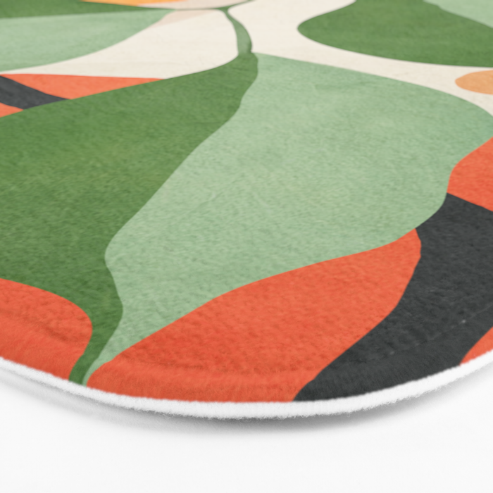 Colorful Branching Out 22 Bath Mat Gallery Image 3