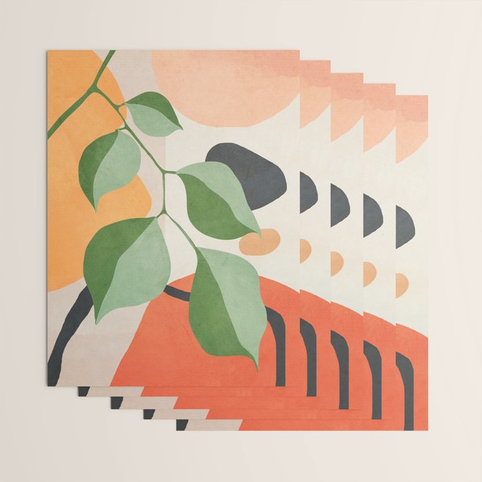 Colorful Branching Out 22 Wrapping Paper Gallery Image 3