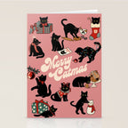 Christmas Cats Stationery Card Gallery Image 2