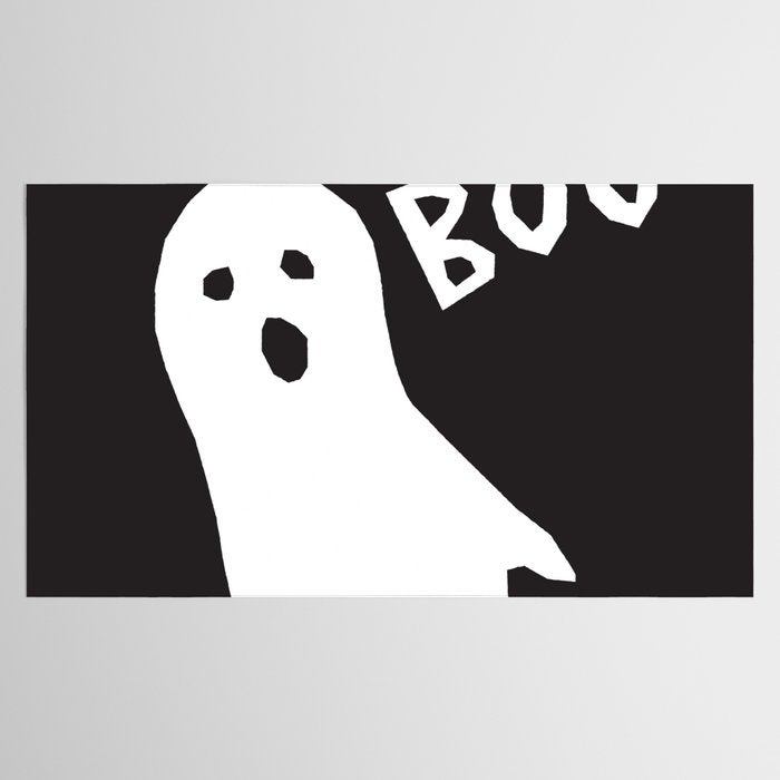 Boo halloween ghost Tablecloth Gallery Image 2