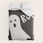 Boo halloween ghost Comforter Gallery Image 6