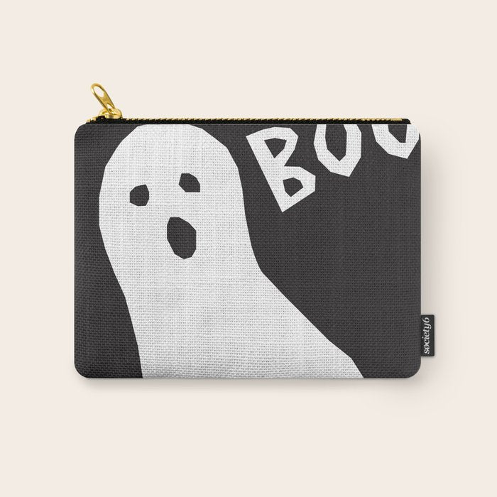 Boo halloween ghost Carry All Pouch Gallery Image 1