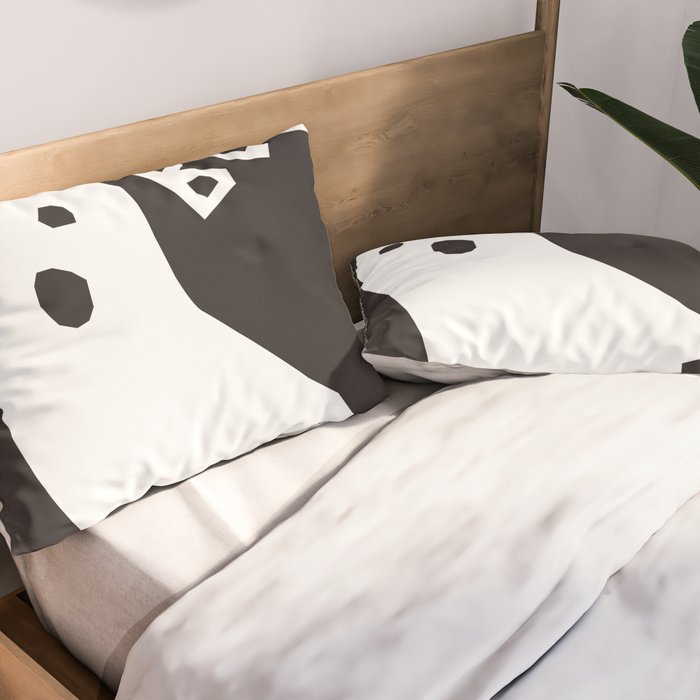 Boo halloween ghost Pillow Sham Gallery Image 2