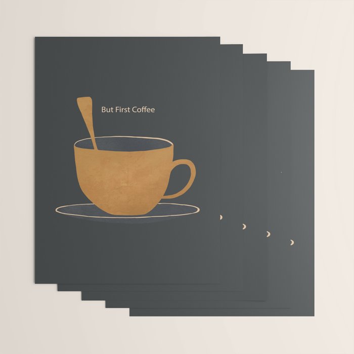 But First Coffee Wrapping Paper Gallery Image 3