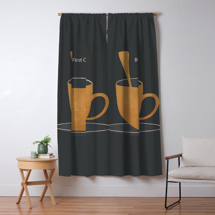 But First Coffee Window Curtain Gallery Image 5
