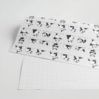 Panda Yoga Wrapping Paper Gallery Image 2