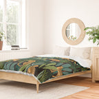 Midnight Leopard Jungle Duvet Cover Gallery Image 2