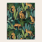 Midnight Leopard Jungle Notebook Gallery Image 4