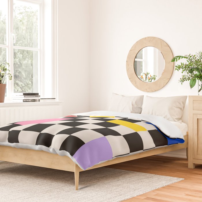 Patchwork: Bauhaus Check Edition Duvet Cover Gallery Image 2