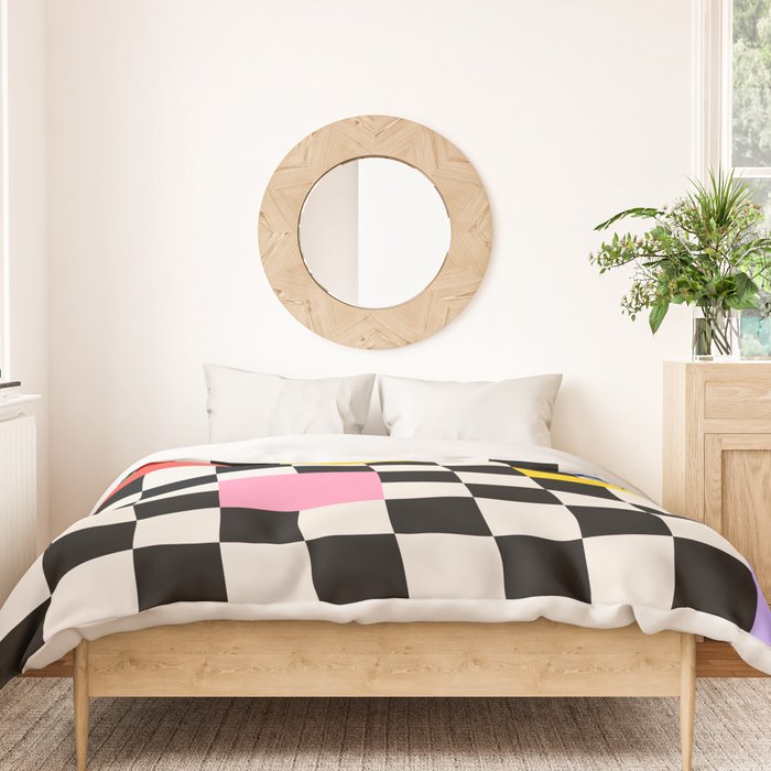 Patchwork: Bauhaus Check Edition Duvet Cover Gallery Image 3