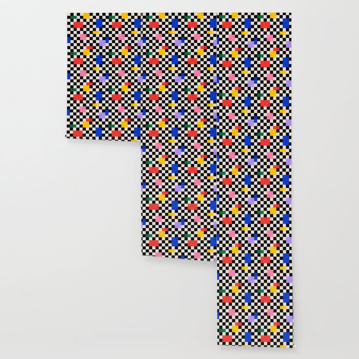 Patchwork: Bauhaus Check Edition Wallpaper Gallery Image 3