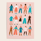 Women empower women feminist illustration collection. International womens day 8 of march graphic Poster Gallery Image 4