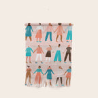 Women empower women feminist illustration collection. International womens day 8 of march graphic Wall Hanging Gallery Image 1