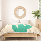Cat on cactus Duvet Cover Gallery Image 3