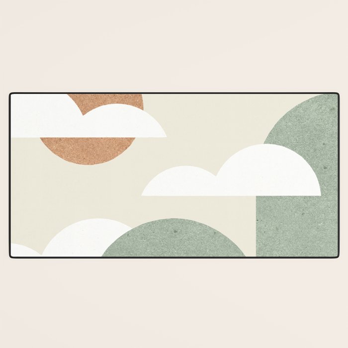 Mountains and Clouds Desk Mat Gallery Image 3