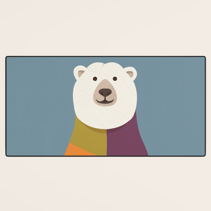 Polar Bear Desk Mat Gallery Image 3