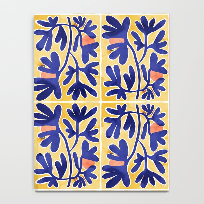 Inspiration Matisse blue leaves Notebook Gallery Image 4