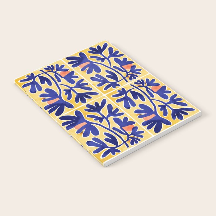 Inspiration Matisse blue leaves Notebook Gallery Image 1