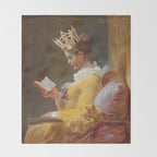 How to be a Queen Throw Blanket Gallery Image 2