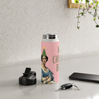 Merry Christmas, Bitches! - Ingres on Pink Water Bottle Gallery Image 4