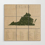 Virginia Parks Wood Wall Art Gallery Image 1